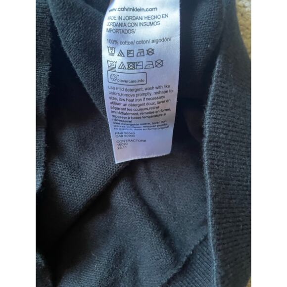 Calvin Klien Black Womens/Teens/Unisex Sweatshirt Size XL Cotton classic liogo - Picture 4 of 7